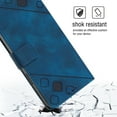 thumbnail image 5 of Compatible avec Motorola Moto Edge 30 Pro Classic Étui en Cuir PU Gaufré avec Porte-Cartes, Housse Antichoc, 5 of 5