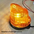 thumbnail image 4 of LED Flashing Alarm Light Dome for Courtyard Doors, Multipurpose Use Patio Door Warehouse Waterproof Security Alarm Lamp, Easy Installation, 4 of 8