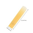 thumbnail image 2 of UPGRATOR 3Pcs Durable Resin Clarinet Reeds Smooth Polished Tips for Professional Players, 2 of 7