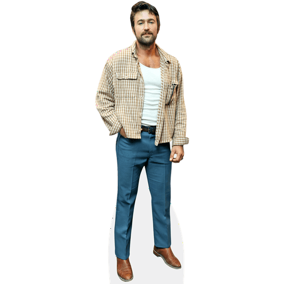 Brandon Sklenar (Casual) Mini Size Cutout. Standee.
