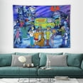 thumbnail image 3 of Scooby Doo Tapestry Luxury Wall Hanging Tapestries Decor Gift For Bedroom Living Room Dormitory Aisle Mural Blanket, 3 of 8