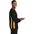 thumbnail image 2 of Sport-Tek Men's Tipped V-Neck Raglan Wind Shirt. JST62, 2 of 4