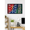 thumbnail image 2 of FIFA World Cup 2026 - Tournament Bracket Wall Poster, 22.375" x 34" Framed, 2 of 4