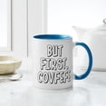 thumbnail image 4 of CafePress - But First Covfefe - 11 oz Ceramic Mug - Novelty Coffee Tea Cup, 4 of 4