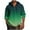 Green, variant on ohmzyzo Lightweight Hooded Sweatshirt for Men Casual Long Sleeve Gradient Color Pullover Tops Loose Fit Button Down Hoodies Shirt Sky Blue 5XL