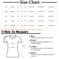 thumbnail image 3 of Annhoo Short Sleeve Shirts for Women Casual Loose V Neck Dressy Tops Basic Solid Color Vacation Blouses Tees, 3 of 7