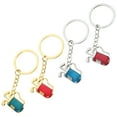 thumbnail image 5 of USHOBE 4Set Golf Cart Key Chain Simple Style Zinc Alloy Keychain Pendant For Men And Women, 5 of 8
