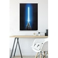 thumbnail image 5 of Star Wars: Original Trilogy - Blue Lightsaber Wall Poster with Wooden Magnetic Frame, 22.375" x 34", 5 of 6