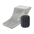 thumbnail image 3 of Almencla Serviette Rafraîchissante Serviette Fraîche Exercice Pêche Absorbant la Sueur Randonnée avec Étui Gris, 3 of 8