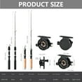 thumbnail image 3 of 1 Set Fishing Rod With Fishing Reel Ultra Short Portable Mini Winter Outdoor Ice, 3 of 9