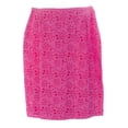thumbnail image 2 of BODEN Women's Broderie Pencil Skirt, Pink, US 14L, 2 of 2