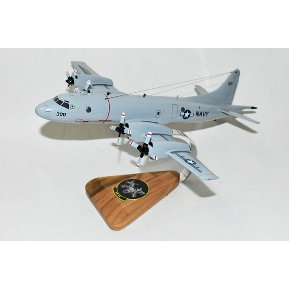 Lockheed Martin® P-3C Orion, VX-30 Bloodhounds, 18" Mahogany Model