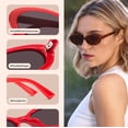 thumbnail image 4 of Gafas de Sol Ovaladas Polarizadas Miyya Old Money 2025 UV400, 4 of 9