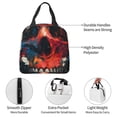 thumbnail image 4 of Easygdp Abstract Colorful Skull Art Bolsa Térmica Premium - Tela Oxford Impermeable, Gran Capacidad, Bolsillo Frontal, Unisex para Trabajo, Escuela, Actividades al Aire Libre y Picnics, 4 of 8