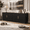 Black, variant on Jableast Fluted TV Stand for TVs Up to 75", Wood Media Console Cabinet with 4 Doors, Entertainment Center with Ample Storage, Adjustable Shelves and Cable Management, for Living Room, Bedroom, Walnut