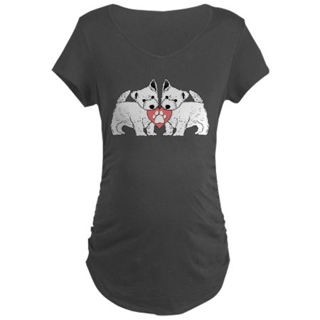 

CafePress - Westie Love - Maternity Dark T-Shirt