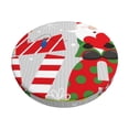 thumbnail image 1 of Disketp Christmas Gnome With Love Funda Redonda para Taburete, Funda de Cojín para Silla de Bar Suave y Elástica-14 inch, 1 of 7