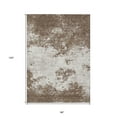 thumbnail image 3 of HomeRoots 599469 8 x 10 ft. Brown & Beige Abstract Washable Indoor & Outdoor Rectangle Area Rug, 3 of 5