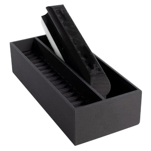 Beard Bar Clean Up Sponge & Holder Set - Beard Hair Trimming Cleaner For Sinks & Countertops After Shaving Razor Wash Holder