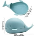 thumbnail image 2 of Cepillo de ropa con forma de ballena pequeña de 2 piezas, cepillo de ballena, cepillos de lavado, cepillo de ropa, cepillo de limpieza, cepillo de mano para limpieza de zapatos TUNC Sencillez, 2 of 5
