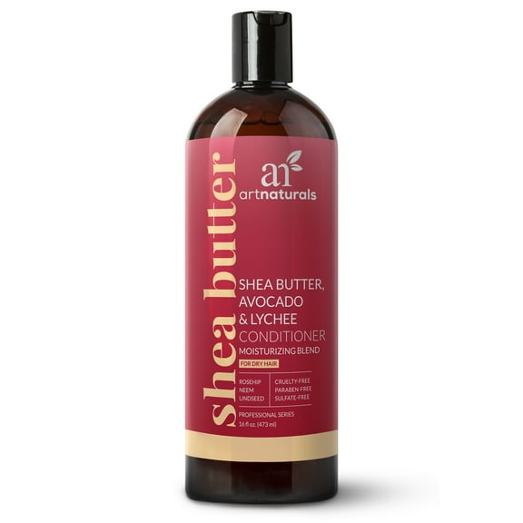 Artnaturals Shea-Butter Avocado and Lychee Conditioner Dry and Damaged Hair (16 oz / 473 ml)
