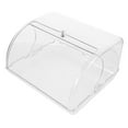 thumbnail image 6 of Worgeous  Breadbox for Kitchen Countertop Loaf Container Double Sink Plug Transparent, 6 of 8