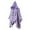 Purple, variant on ZQUUVOU Women's Woven Knitted Hooded Cape Vintage Scarf Shawl Crochet Poncho Knitting Patterns Fall Winter Fashion Wram Accessories White