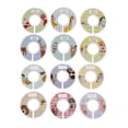 thumbnail image 2 of Clothes Hanger Rack Size Dividers Round Clothes Size Tags Rings, - 12pcs Blank, 2 of 10