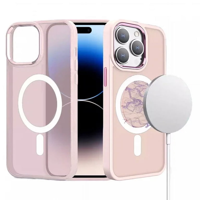 ImpactStrong Magnetic Guard Designed For IPhone 15 Pro Case [Camera Protection] [Military Grade