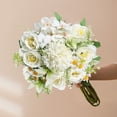 thumbnail image 7 of Beautiful Artificial Silk Rose Bouquet - High-End Fake Flowers Arrangement, Wedding Valentines Bridal Decor, Classic Home Decoration Fake Flowers, Elegant Floral Easter Decor, 1pc, 7 of 7