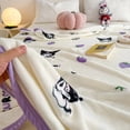 thumbnail image 3 of Sanrio-Manta de Hello Kitty Kawaii Kuromi Cinnamoroll, manta cálida, ropa de cama bonita a la moda, manta de franela de Anime para todas las estaciones, 3 of 4