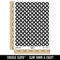 thumbnail image 2 of Unicorn Head and Stars 200+ Round Stickers - Black - Matte Finish - 0.50" Size, 2 of 3