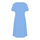 thumbnail image 4 of Vestido Corto de Verano de Moda de Color Sólido Vestido Casual de Cuello en V de Manga Corta, Desgaste Ligero de Poliéster para las Mujeres, Lavado de Manos, 4 of 7