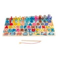 thumbnail image 1 of Children Wooden Puzzle Math Number Alphabet Learning Education Toys, 1 of 8