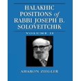 thumbnail image 1 of Halakhic Positions of Rabbi Joseph B. Soloveitchik (Volume 2), 1 of 2