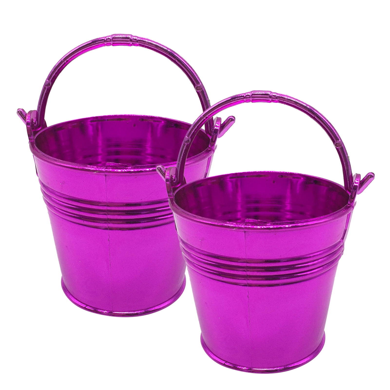 Grandest Birch 2Pcs Multiuse Antislid Handle Candy Storage Bucket