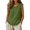 Army Green, variant on LIZUOJUN Tank Tops for Women Women's Cotton Linen Blend Flutter Sleeve Tank Top Solid Color Casual Loose Fit Summer Vacation Daily Vest Top,Black,L