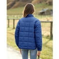 thumbnail image 3 of PUWEI Women's Oversized Lightweight Puffer Jacket Coat Warm Full Zip Long Sleeve Down Coat, 3 of 7