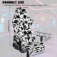 thumbnail image 2 of Whosucclay Cow Print Gaming Chair Cover with Armrest Covers 4 Pieces Stretch Racing Computer Chair Slipcover Set Washable Rotating Desk Chairs Protector Cover, 2 of 8