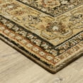 thumbnail image 3 of Oriental Weavers Andorra Area Rug - 2431A - 1'10" x 3'2" - in Brown/ Gold - Vintage Inspired, Stain Resistant, Family and Pet Friendly , Entryway, Bathroom Accent Rug, 3 of 5