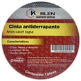 thumbnail image 3 of Cinta Antiderrapante 25mmx18.3m Negra/Amarilla 1plg KARLEN Cinta N/A, 3 of 6