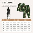 thumbnail image 4 of Bingfone Womens Pajama Sets Camouflage Skull Print,Long Sleeve Loungewear Pajamas Set-Medium, 4 of 8