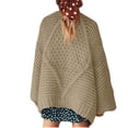 thumbnail image 4 of Womens Open Front Chunky Cardigan Cable Knit Oversized Cardigan Sweaters, 4 of 5
