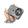 thumbnail image 1 of Case Para iPhone Magsafe Con Cámara Protector IPhone 16 Pro Max gris, 1 of 4