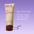 thumbnail image 4 of Kit DIVA Wash y vaso agitador limpiador a base de plantas, 4 of 7
