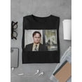 thumbnail image 3 of Serious Dwight T-Shirt Men The Office, Male 3X-Large, 3 of 4