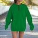 thumbnail image 2 of Camiseta de maestra/o,Blusa de mujer con degradado, manga larga, bolsillos, cuello redondo, informal, suave, para estar en casa, sopatenor, 2 of 8