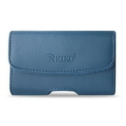REIKO WIRELESS Horizontal Pouch Hp102c Treo 650 Navy