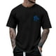 thumbnail image 1 of Playeras Negras Para Hombre Algodon, Camiseta De Manga Corta Con Cuello Redondo Y Estampado A La Moda Para Niñas Y Niños, Camiseta Holgada De Verano, Camisetas Casuales, 1 of 4