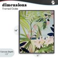thumbnail image 4 of Stupell Industries Bohemian Discovery of Lush Plants Black Framed Giclee Art, 11 x 14, by Dani Heyward, 4 of 8